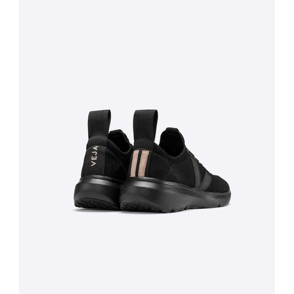 Veja RUNNER STYLE 2 V-KNIT RICK OWENS Men's Shoes Black | CA 262AHK